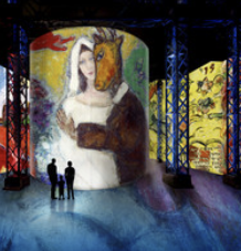 Chagall at the Atelier des Lumières
